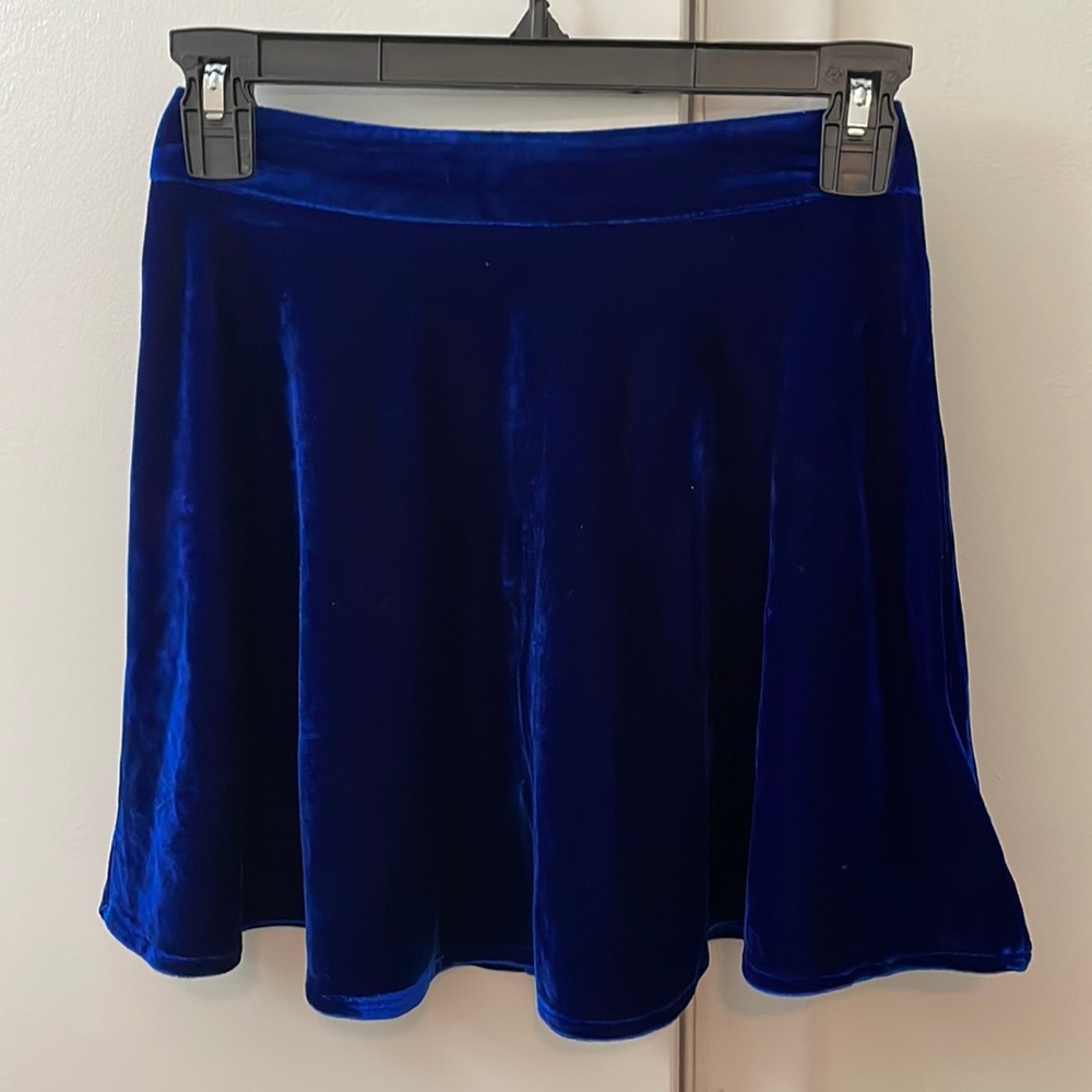 Tobi Velour Skirt